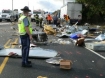 Aftermath of fatal crash near McMinnville, Oregon 