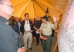 California's Governor is briefed earlier today on the status of the Marek Fire and firefighting efforts statewide. Photo: California Governor's Office