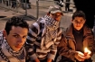 Young men in Gaza