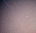 Geminid meteor from San Francisco 2007