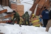 Oregon Guardmembers work with local firefighters and emergency responders in St. Helens, Oregon, Dec. 23rd