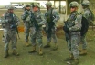 American soldiers on a patrol in Kabul, Afghanistan