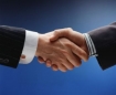 Business handshake