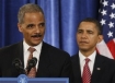 Attorney General Eric Holder and President Barack Obama