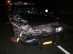 Photo of crash scene near Coos Bay, Oregon 1-2-08: Oregon State Police