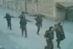 Israeli soldiers dance in Hebron