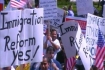 Immigration Rights rally in Salem, Oregon