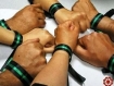 Green Iran bracelets