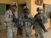 Three soldiers from the 101st Airborne Division serving in Iraq: summer of 2008. Salem-News.com photo by Tim King