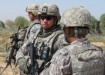 Soldiers in Iraq photographed last summer.