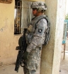 101st Airborne soldier in Iraq.