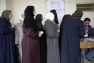 Iraqi women voting