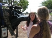 PTSD activist during interview with Salem-News.com's Bonnie King at the Soldier's Home in Napa, California.