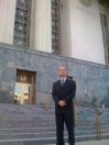 Charles Lynch outside the LA Courthouse