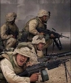 Marines in combat in Iraq