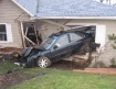 Car crash into house 1-1-09