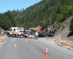 Photos of the crash scene: ODOT and Oregon State Police