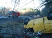 Wrecks in Forest Grove Wednesday morning due to icy roads. Photos courtesy: Matt Johnston/Forest Grove Fire