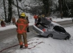 Car crash in SW Portland, Ore. 1-27-09