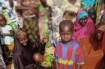 A child awaits the food that will stop him sliding into malnutrition.  (Copyright: Francesco Manetti)