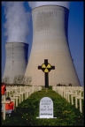 A protest against nuclear power carried out by Greenpeace International