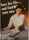 WWII nurse recruiting poster