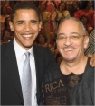 Senator Barack Obama with his pastor, the Rev. Jeremiah Wright of Trinity United Church of Christ in Chicago.
