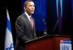 Barack Obama speaking at the recent AIPAC Conference
