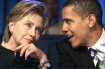 Obama and Clinton