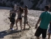 Malibu beachgoer throws sand in the face of a visiting paparazzi