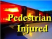 Pedestrian injured