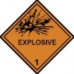 Explosive sign