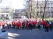 PSU faculty in Portland, Oregon during an employment rally