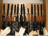 Confiscated weapons in Mexico