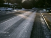 Snow and ice on a Salem road