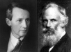 British Physicists George Thompson and his father, J.J. Thompson