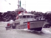 Coast Guard vessel on the Chelto River Bar