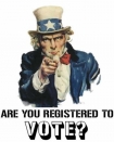 Uncle Sam voter registration