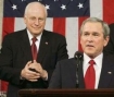 Former U.S. Pres. GW Bush and V.P. Dick Cheney