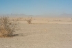 Airborne dust from grading private land outside Blythe