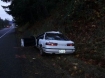 1990 Acura Integra involved in accident