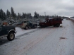 crash scene Highway 97 near Chemult