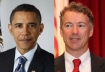 President Barack Obama and Senator Rand Paul