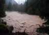 Flood of Sandy River in Brightwood, Oregon