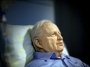 Life-size sculpture of incapacitated former Israeli prime minister Ariel Sharon