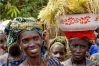 Woman and kids in Africa