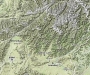 The high, rugged Hindu Kush Mountains rise north and northeast of Kabul, Afghanistan (Google Maps)