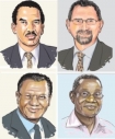 Four African leaders