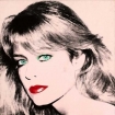 Artist Andy Warhol's portrait of the late actress Farrah Fawcett.