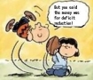 Charlie Brown art about taxes